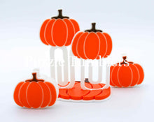 Load image into Gallery viewer, DIGITAL (3MF File): Cute Round Pumpkin BUNDLE (10 Items)