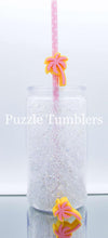 Load image into Gallery viewer, 3D Printed Palm Tree Straw Topper - 20oz Straw  = 8mm