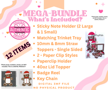 Load image into Gallery viewer, DIGITAL (3MF File): Gingerbread Man BUNDLE (12 Items)