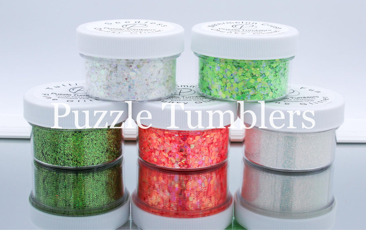 Watermelon Glitter Bundle – Puzzle Tumblers