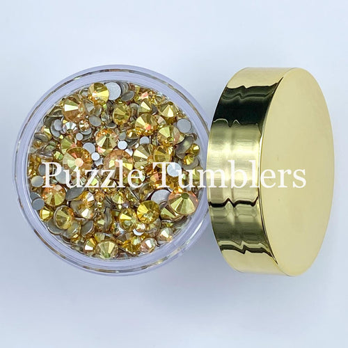 HONEY COMB - 1000 Piece Variety Rhinestones AB/Clear Glass Crystal Stones (NON-Hot Fix) SS6-16
