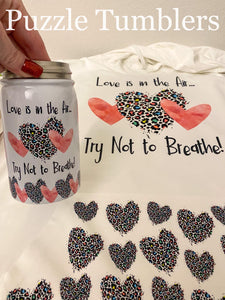 DIGITAL DOWNLOAD - LOVE IS IN THE AIR - TRY NOT TO BREATHE - TSHIRT/HOODIE *FILE ONLY - Silhouette Studio File