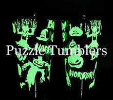 Load image into Gallery viewer, 24OZ HALLOWEEN GLOW IN THE DARK (COLD) TUMBLER - NO LOGO