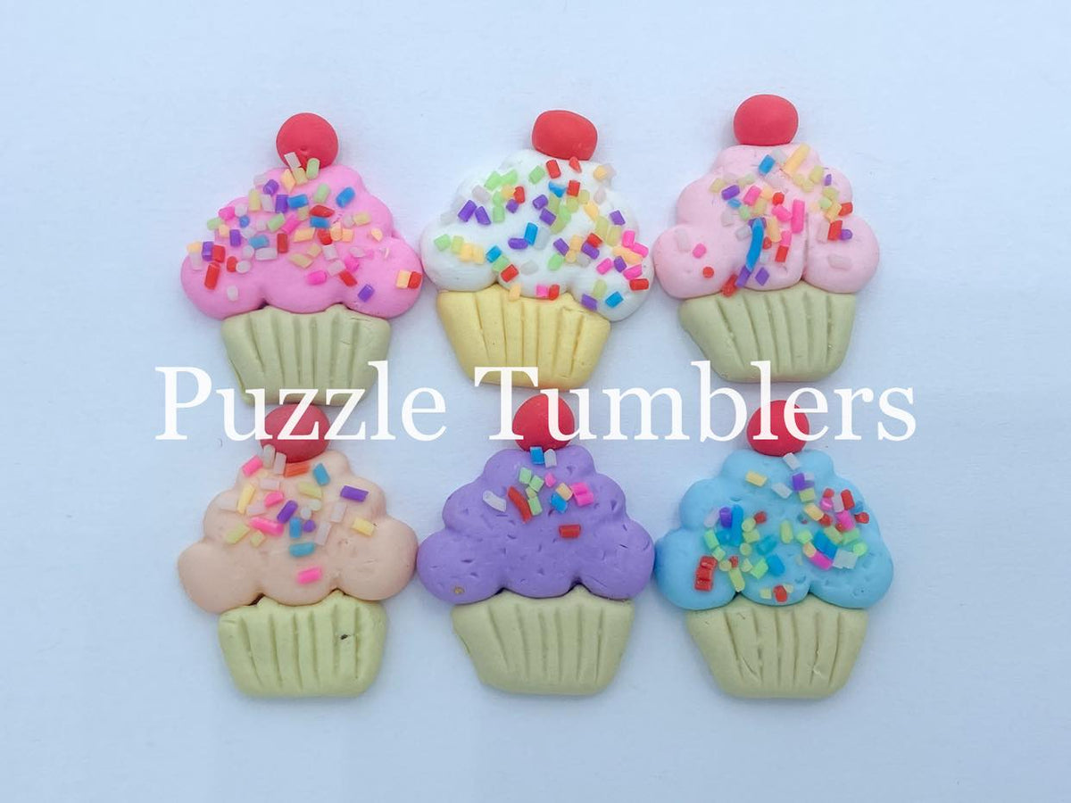 Polymer sales clay cupcake