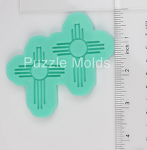 Load image into Gallery viewer, CUSTOM MOLD: ZIA CROSS Earring *May have a 7-10 Day Shipping Delay (E47)