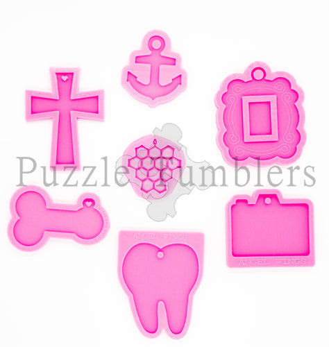 Miscellaneous Molds (Photo Frame, Tooth, Camera, Honey Comb, Anchor, Party)