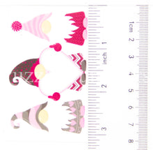 Load image into Gallery viewer, NEW Valentine's Day GNOMES - Clear Vinyl Decal