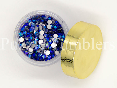 Light Sapphire Rhinestones AB/Clear Glass Crystal Stones (NON-Hot Fix) SS16