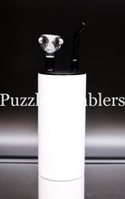Load image into Gallery viewer, NEW 22OZ FATTY (COLD SMOKE / WATER PIPE) WITH TWIST LID SUBLIMATION TUMBLER - WHITE
