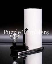 Load image into Gallery viewer, NEW 22OZ FATTY (COLD SMOKE / WATER PIPE) WITH TWIST LID SUBLIMATION TUMBLER - WHITE