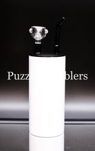 Load image into Gallery viewer, NEW 22OZ FATTY (COLD SMOKE / WATER PIPE) WITH TWIST LID SUBLIMATION TUMBLER - WHITE