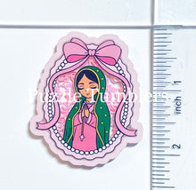 Load image into Gallery viewer, Acrylic Flat Back Shakers: Virgin Mary (SH #14)