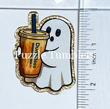Load image into Gallery viewer, Acrylic Flat Back: Bro Coffee Ghost