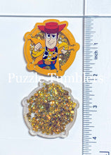 Load image into Gallery viewer, Acrylic Flat Back Shakers: Cowboy with Star (SH #36)