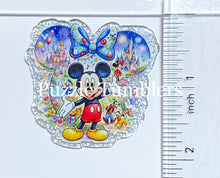 Load image into Gallery viewer, Acrylic Flat Back: Mouse with Mouse Shape Bow