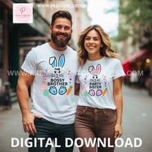 Load image into Gallery viewer, DIGITAL DOWNLOAD (60 Files) - 2025 Easter Bunny Family Matching T-Shirt PNG Bundle (60 Files)