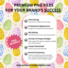 Load image into Gallery viewer, DIGITAL DOWNLOAD (60 Files) - 2025 Easter Bunny Family Matching T-Shirt PNG Bundle (60 Files)