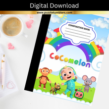 Load image into Gallery viewer, DIGITAL DOWNLOAD (100+ Images) - Composition Notebook Cover Bundle PNG Images