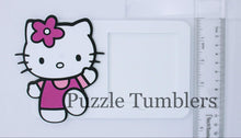 Load image into Gallery viewer, DIGITAL (STL &amp; 3MF Files): Pink Hello Cat Sticky Note Holder