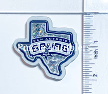 Load image into Gallery viewer, Acrylic Flat Back Shakers: Spur Basketball (SH #5)
