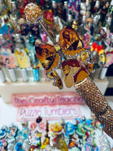 Load image into Gallery viewer, Acrylic Pen Spinners: King of Jungle Lion Themed Bow