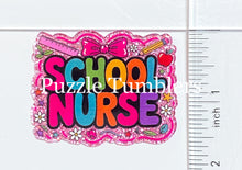 Load image into Gallery viewer, Acrylic Flat Back: School Nurse