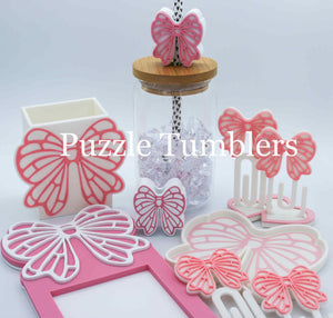 DIGITAL (3MF File): Cute Bow Concha BUNDLE (7 Items)