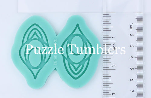 CUSTOM MOLD: ENTANGLED DROP EARRING *May have a 7-10 Day Shipping Delay (E160)