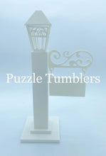 Load image into Gallery viewer, DIGITAL (3MF File): 3D Printed Vintage Street Lamp 3MF File | Decorative Holiday Lantern | Standing Light Post Digital Download