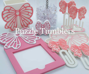 DIGITAL (3MF File): Cute Bow Concha BUNDLE (7 Items)