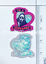 Load image into Gallery viewer, Acrylic Flat Back Shakers: I'm A Screamer (SH #33)