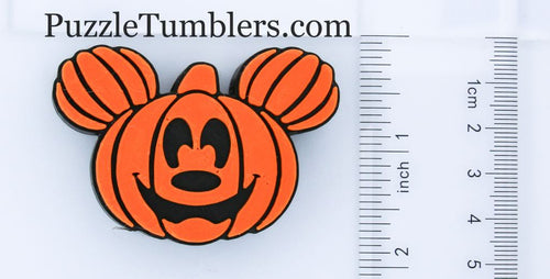 3D Printed Mouse Pumpkin Straw Topper - 40oz Straw = 10mm
