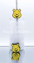 Load image into Gallery viewer, 3D Printed Cute Bear Straw Topper - 40oz Straw = 10mm