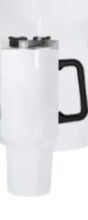 Load image into Gallery viewer, 40oz Sublimation Tumbler with Colored Handle