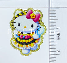 Load image into Gallery viewer, Acrylic Flat Back: Kitty with Bee Dress