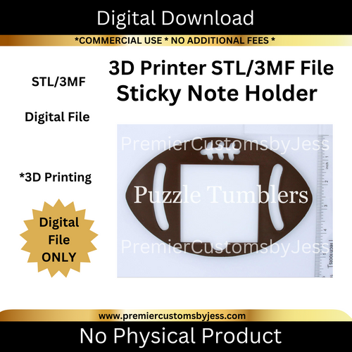 DIGITAL (STL & 3MF Files): Character Sticky Note Holder