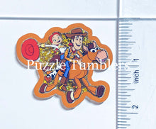 Load image into Gallery viewer, Acrylic Flat Back Shakers: Cowboy &amp; Cowgirl Characters (SH #19A)