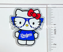 Load image into Gallery viewer, Acrylic Flat Back: Cat Dodge Baseball