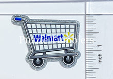 Load image into Gallery viewer, Acrylic Flat Back: Wally Shopping Cart