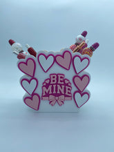 Load image into Gallery viewer, DIGITAL (3MF File): Be Mine "Valentine's Theme" Pen Holder Desk Organizer