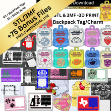 Load image into Gallery viewer, ✨ Beginner 3D Printing Course + 75 FREE BONUS STL/3MF FILES | Design &amp; Create Your Own Leopard Sticky Note Holder | Step-by-Step Online Class