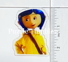 Load image into Gallery viewer, Acrylic Flat Back: Cor-a Girl Character