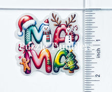 Load image into Gallery viewer, Acrylic Flat Back: Mama Christmas (Acrylic #118)