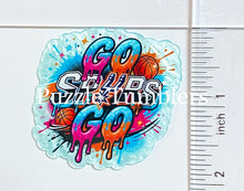 Load image into Gallery viewer, Acrylic Flat Back: Go Spur Go Basketball