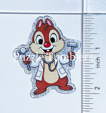 Load image into Gallery viewer, Acrylic Flat Back: Chipmunk Doctor