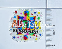 Load image into Gallery viewer, Acrylic Flat Back: Autism Awareness