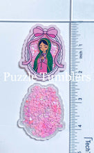 Load image into Gallery viewer, Acrylic Flat Back Shakers: Virgin Mary (SH #14)
