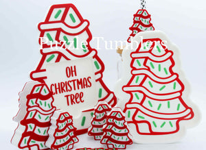 DIGITAL (3MF File): Cute Holiday Christmas Tree BUNDLE (7 Items)
