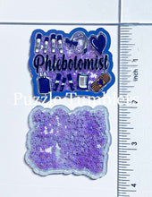 Load image into Gallery viewer, Acrylic Flat Back Shakers: Phlebotomist (SH #20)