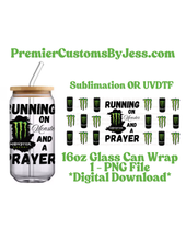 Load image into Gallery viewer, DIGITAL DOWNLOAD - 16oz Energy Glass Can Wrap PNG File *NO Physical Product